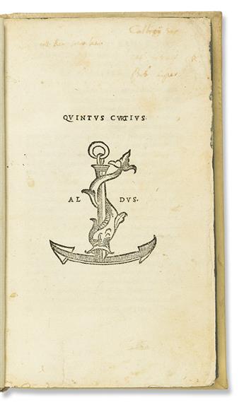CURTIUS RUFUS, QUINTUS. [De rebus gestis Alexandri Magni].  1520